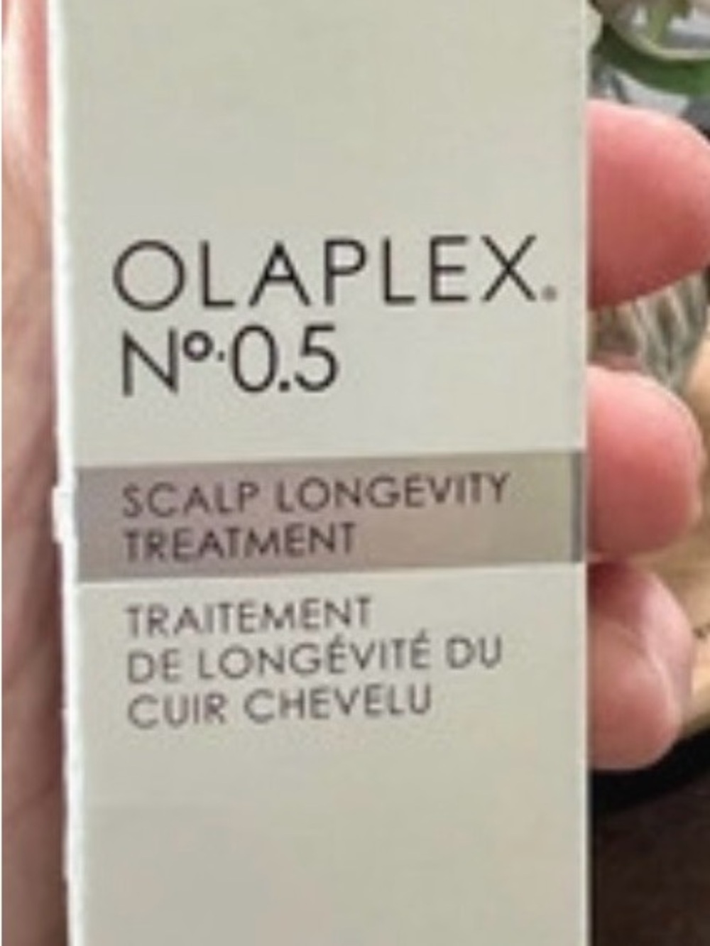 OLAPLEX White Scalp Longevity Treatment Applicator Tube